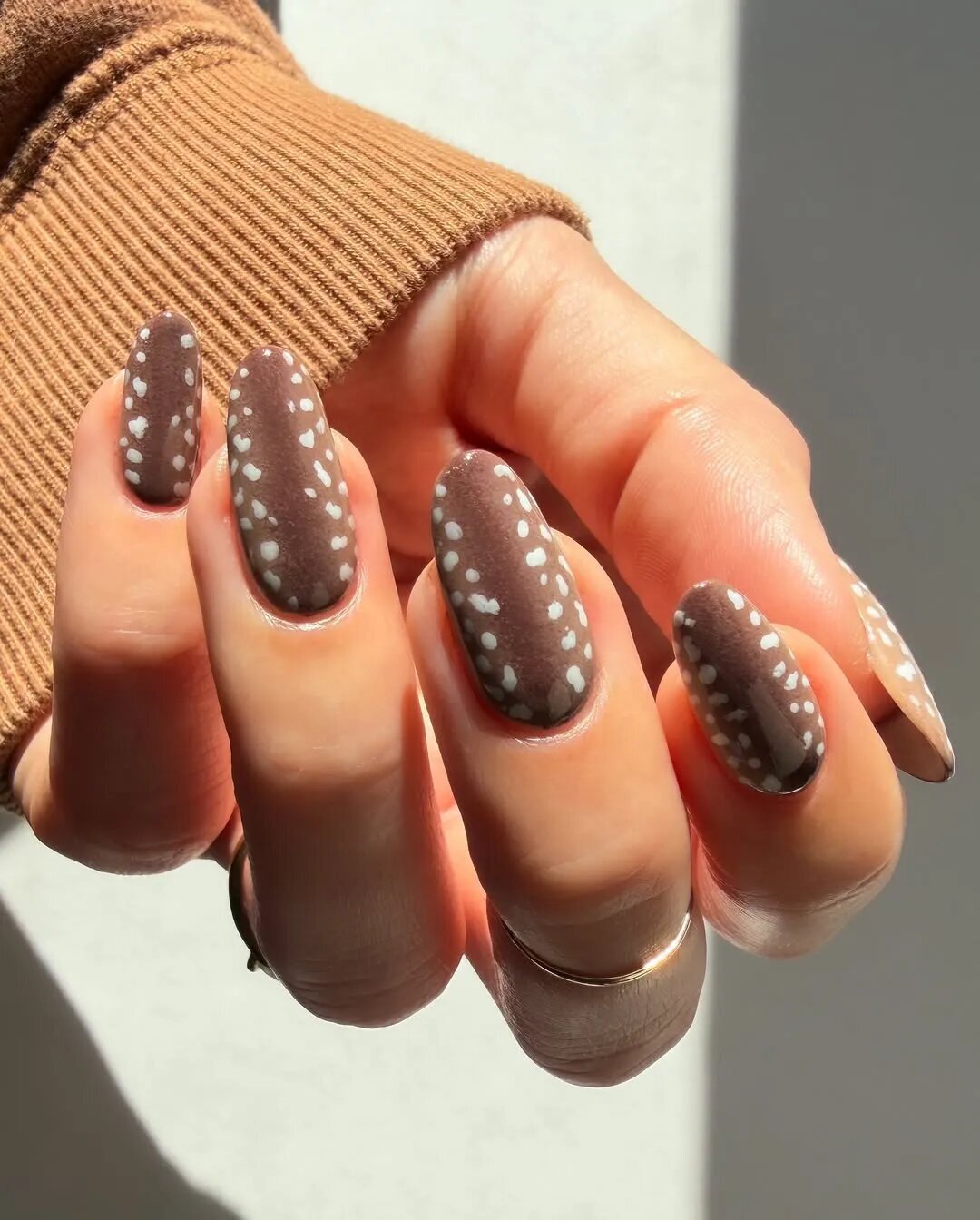 Deer Print Nails 8