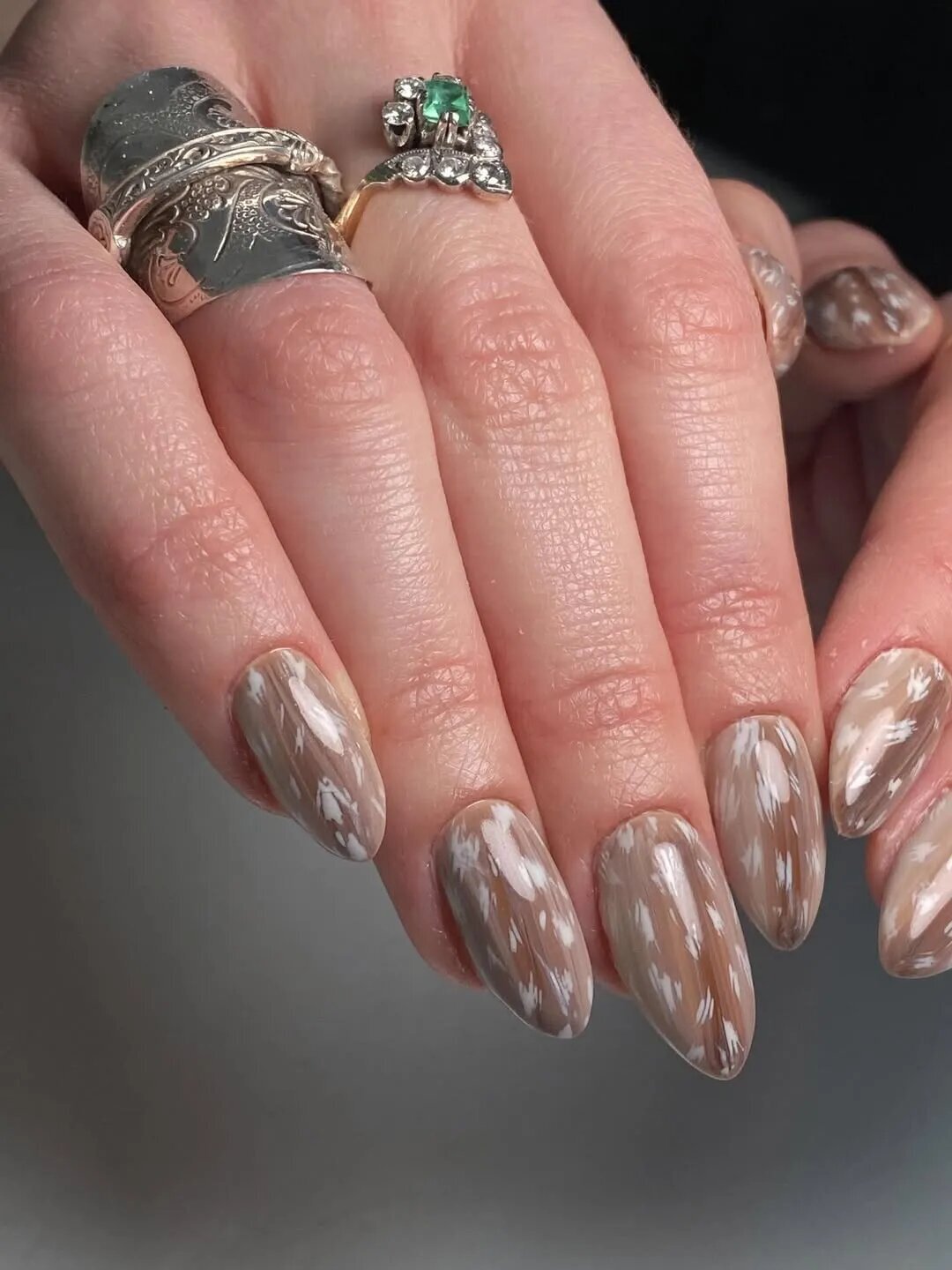 Deer Print Nails 9